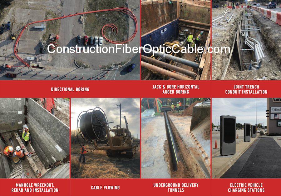 Dallas, Texas Construction Fiber Optic Cable - Construction Fiber Optic ...